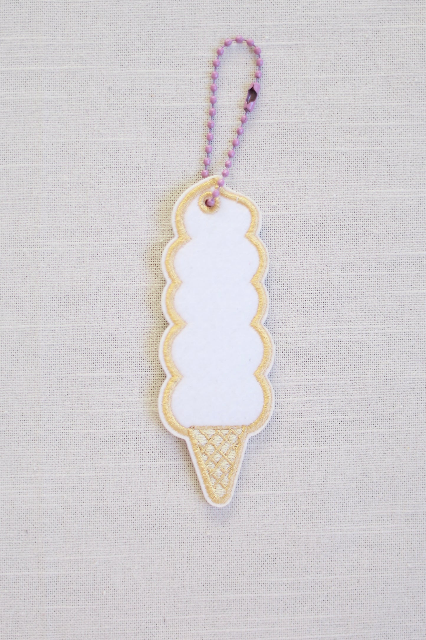 Ice Cream Shaped Hanging Ornament