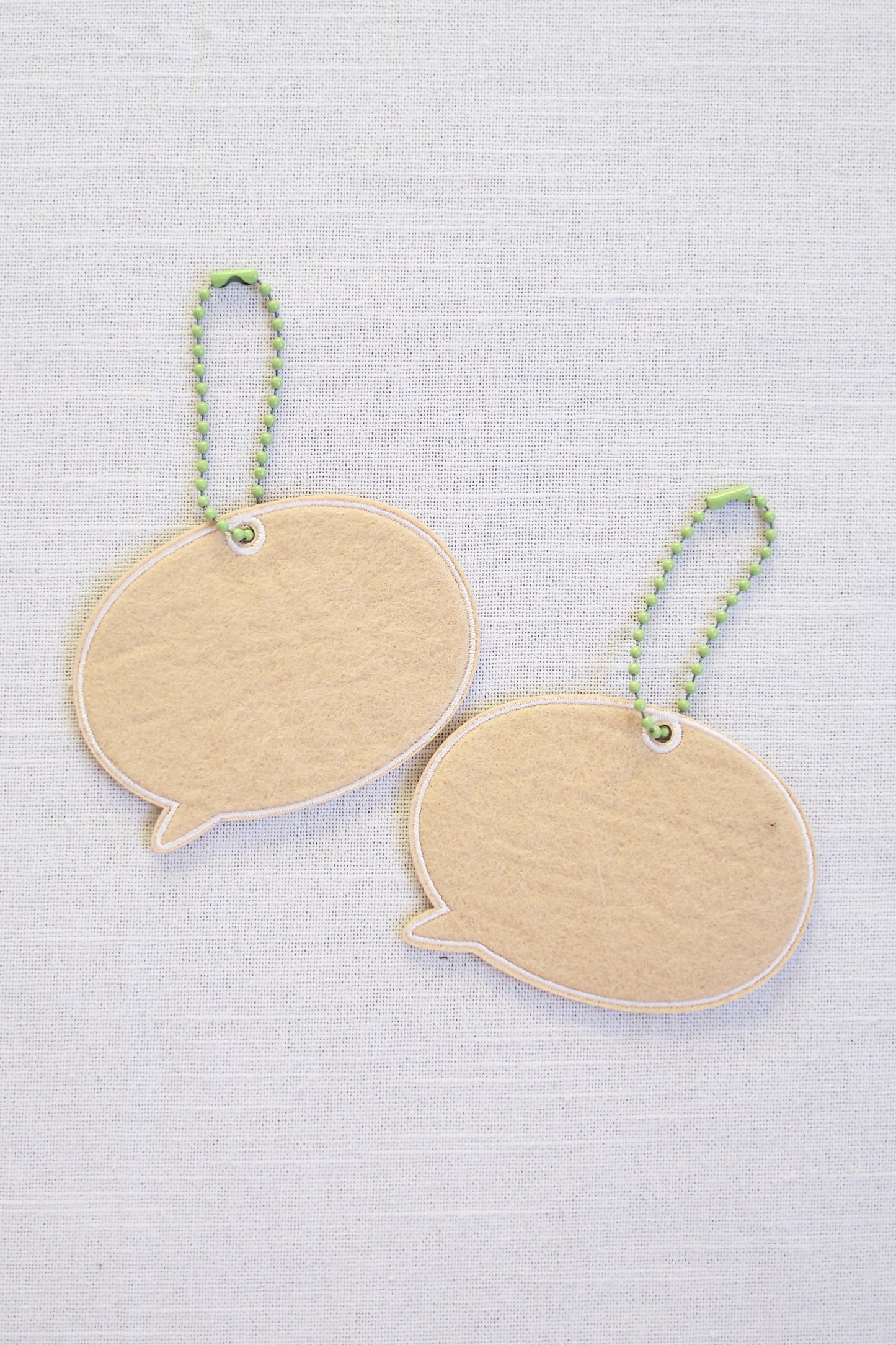 Speech bubble-shaped Hanging Ornament