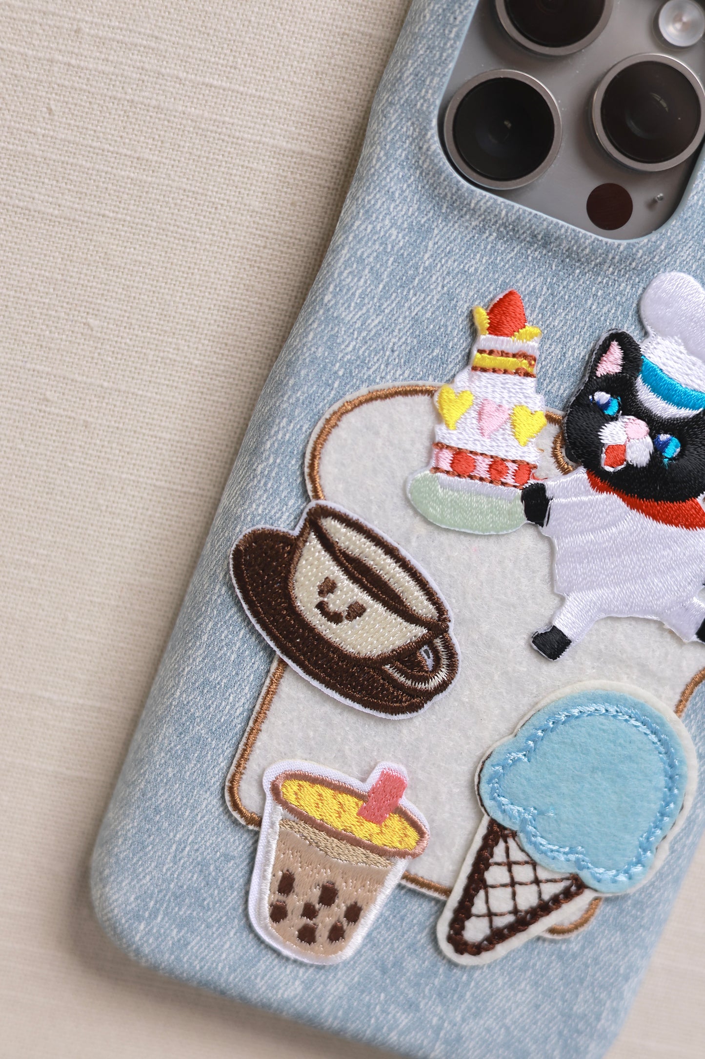 Denim DIY Phone Case