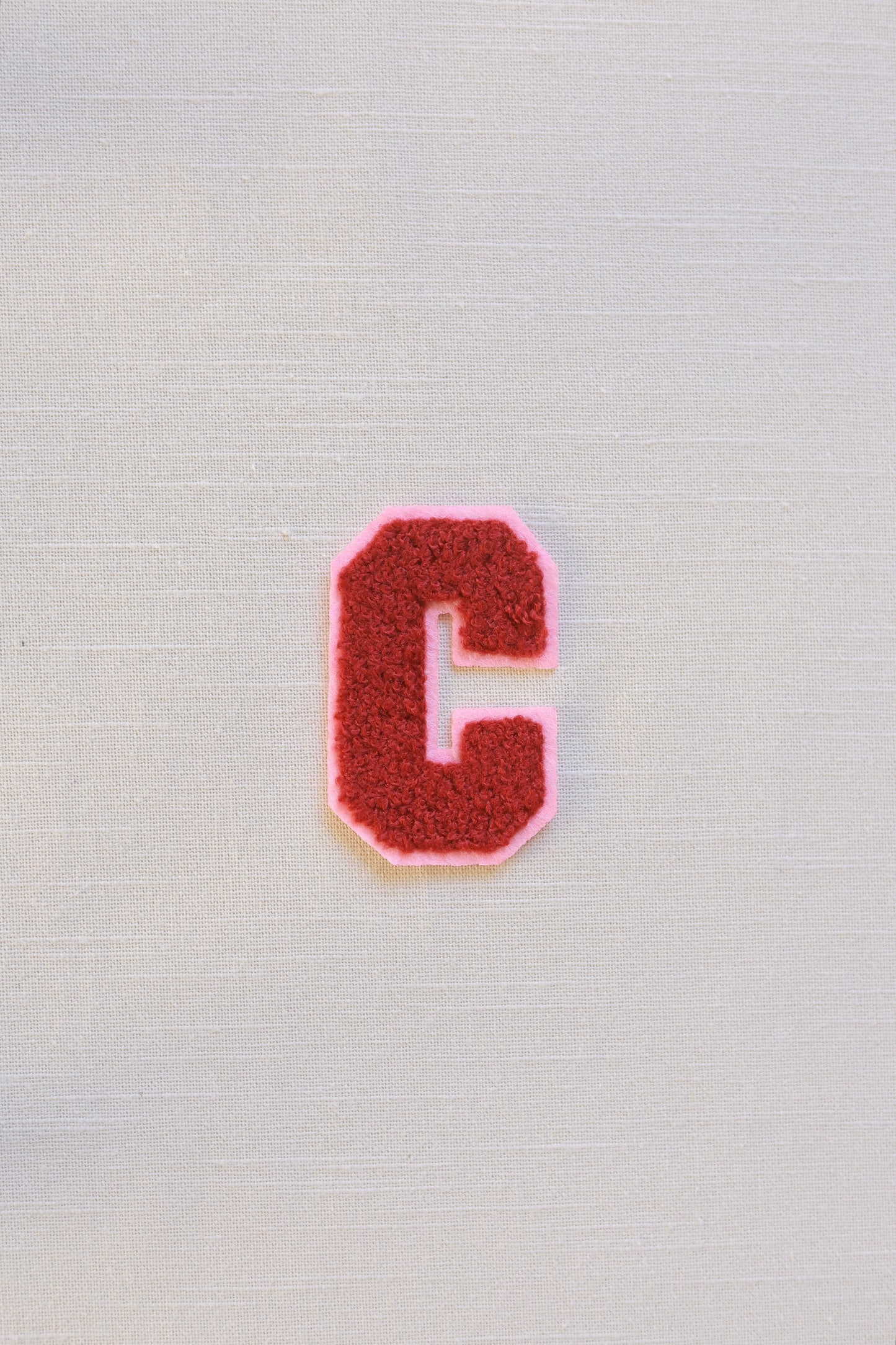 Rainbow Chenille Alphabet