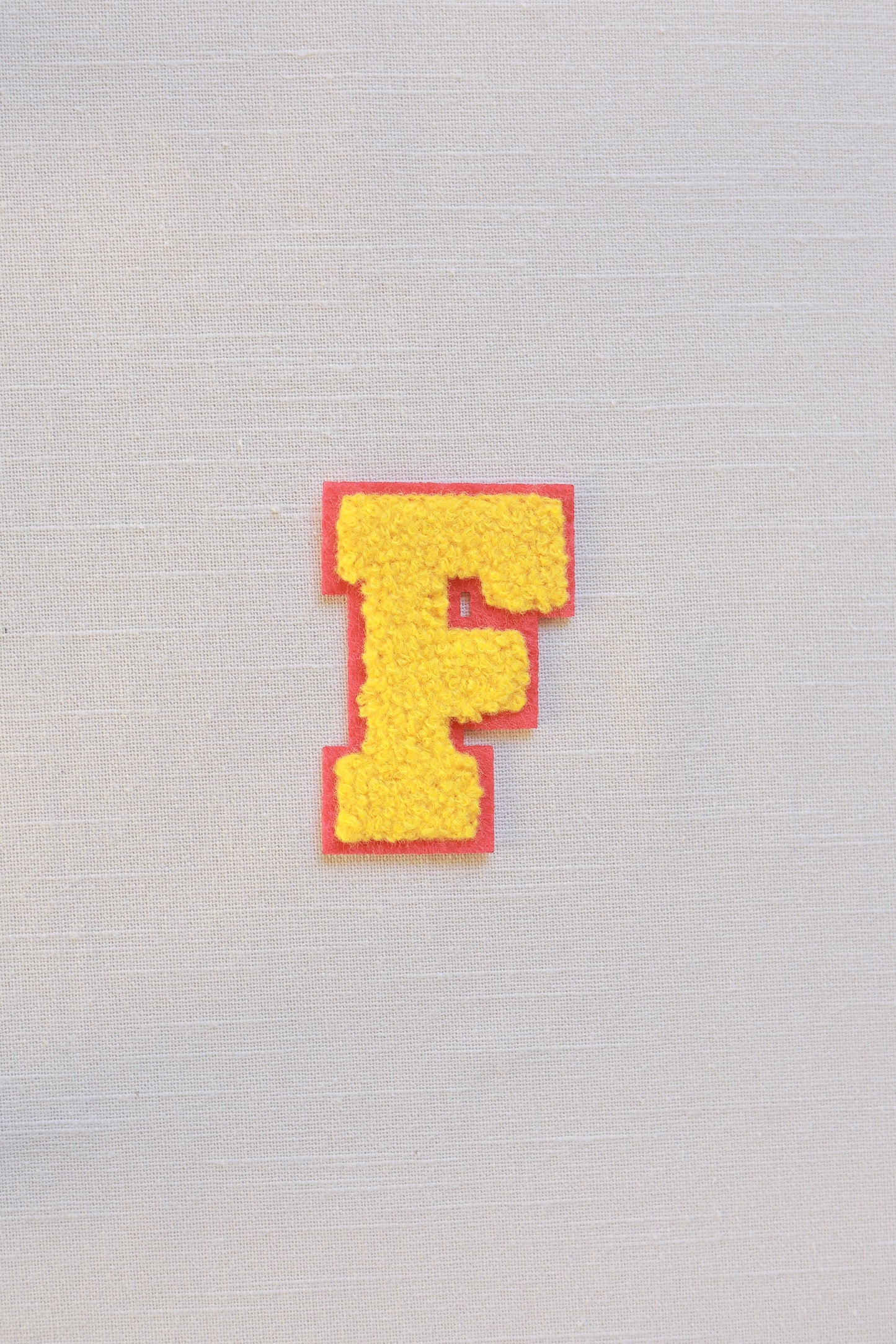 Rainbow Chenille Alphabet