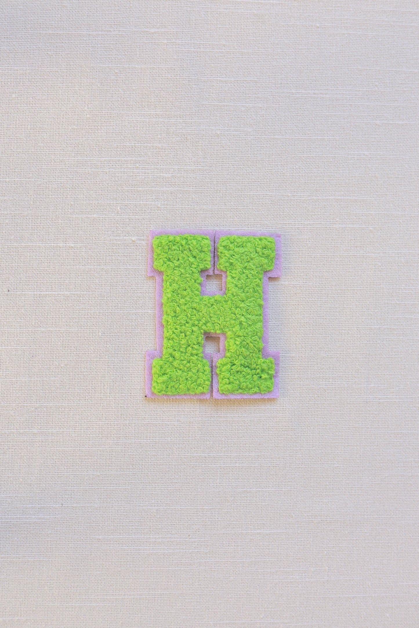 Rainbow Chenille Alphabet
