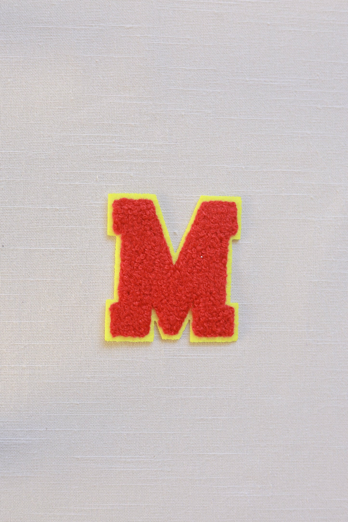 Rainbow Chenille Alphabet
