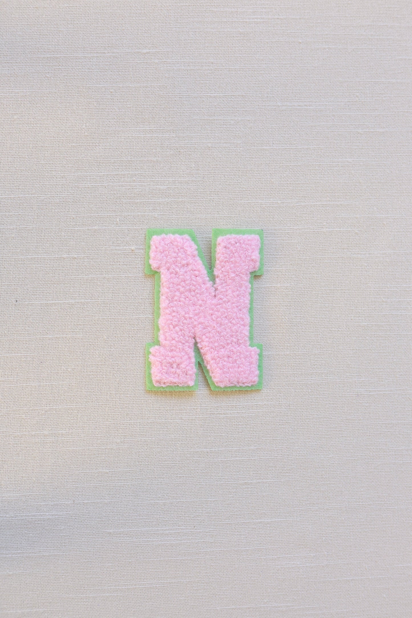 Rainbow Chenille Alphabet