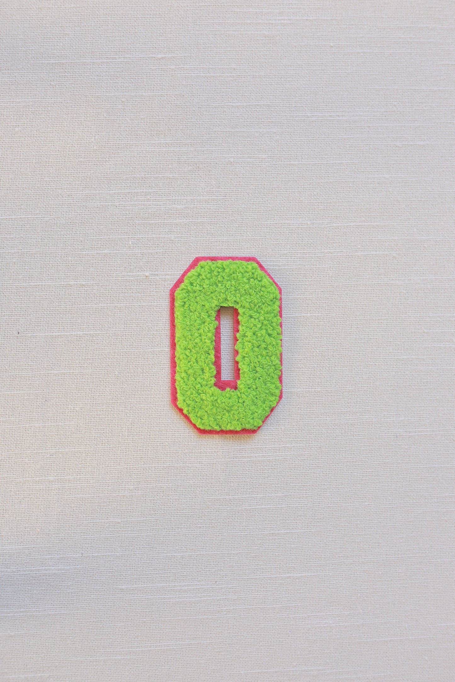 Rainbow Chenille Alphabet