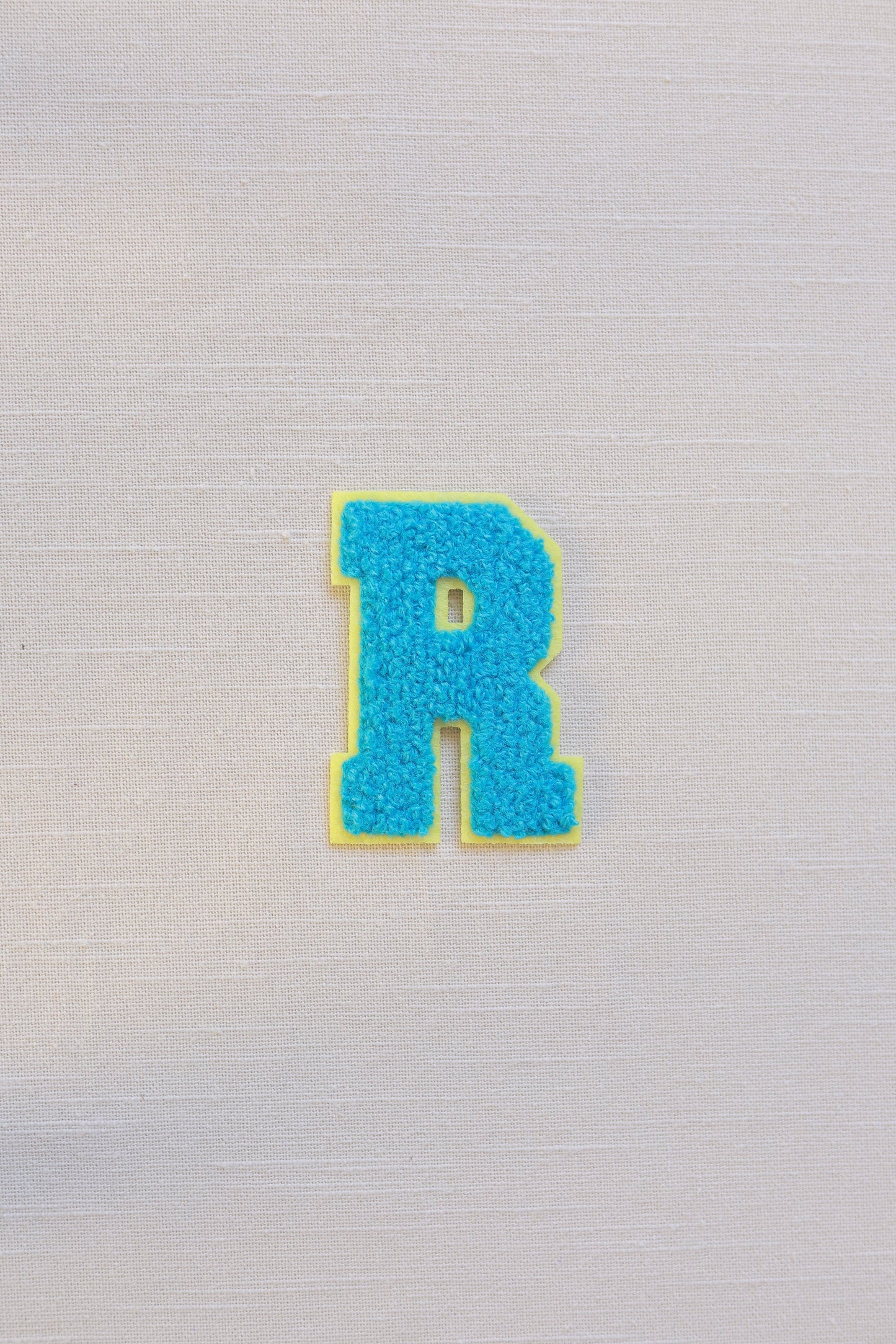 Rainbow Chenille Alphabet