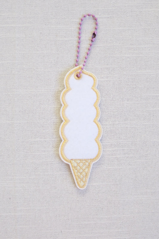 Ice Cream Shaped  Hanging Ornament