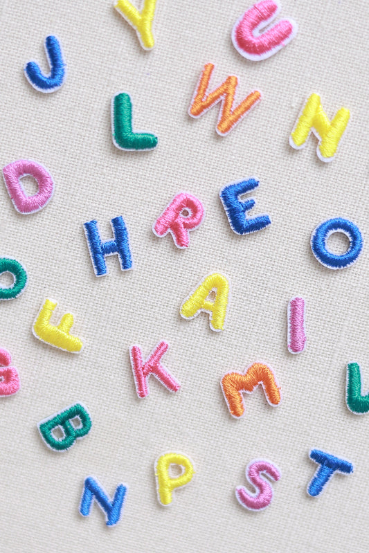 Tiny Rainbow Alphabet