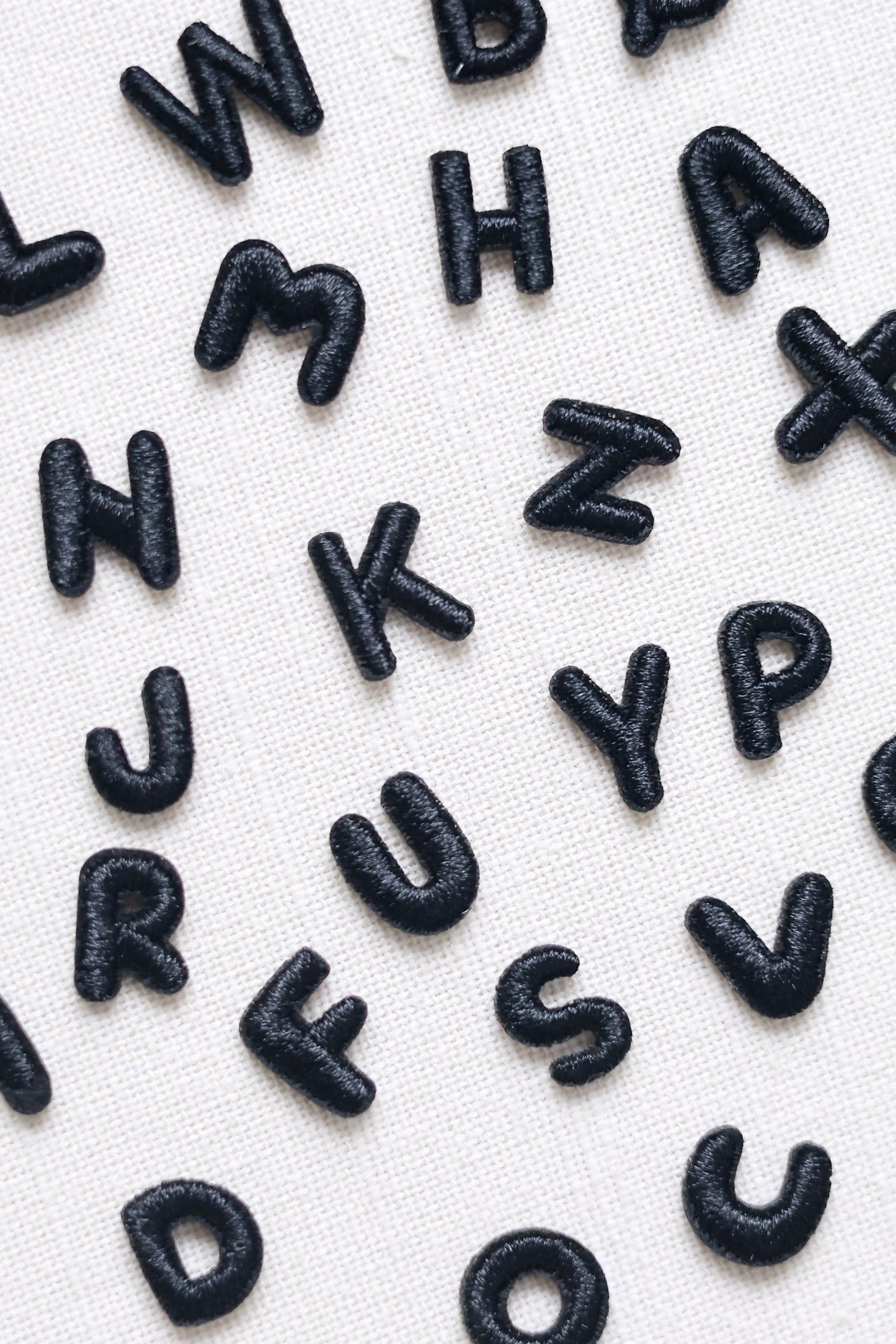Tiny Black Alphabet