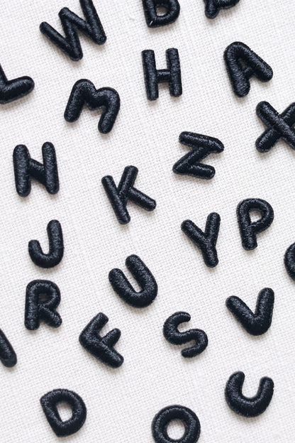 Tiny Black Alphabet