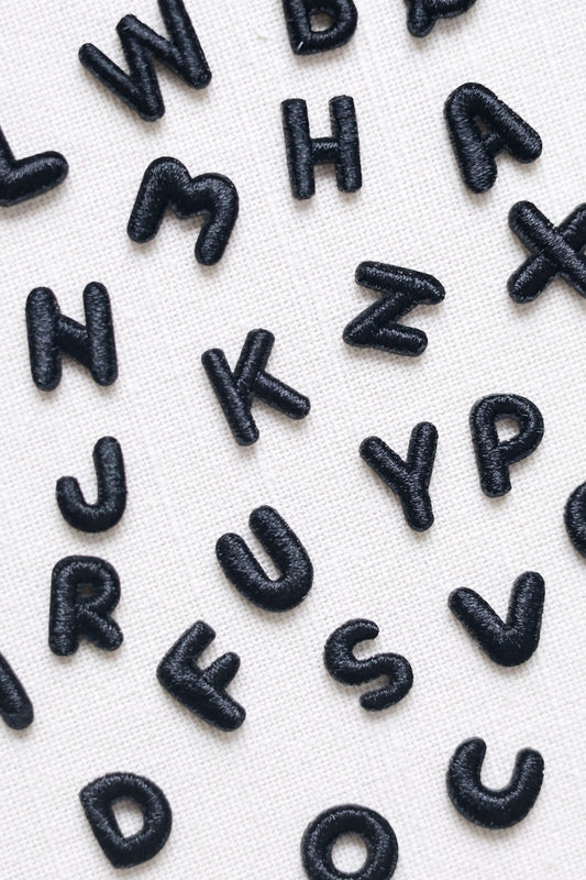 Tiny Black Alphabet